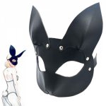 Sexy PU Leather Eyewear Girl Lady Women Half Face Eye BDSM Mask For Night Dance Ball Party Fetish Adult Cosplay Role Games
