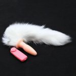 Fox, Sexy Fox Tail Metal Anal Plug Men And Women Multicolor Sex Toys Men And Women Sexy Ass Adult Flirt Accessories