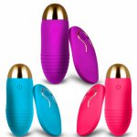 Powerful Vibrating Egg Bullet Vibrator Multispeed Wireless Remote Control Silicone Adult Sex Toys for Women Sex Products