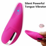 Private Female Masturbator Vagina Balls Powerful Nipple Lick Tongue Vibrator Pussy Clit Massage Silent Erotic Sex Toys For women