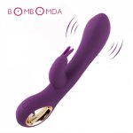 Heating Rabbit Dildo Vibrator G Spot Vaginal Massage Female Masturbation Clitoris Stimulation Vibrator for Women Adult Sex Toys