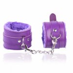 Flirting Sex Handcuffs BDSM Bondage Restraints PU Leather Hands Cuffs Slave Adult Games For Couples Foreplay Bondage Sex Toys