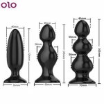 Large Anal Plug Anus Expansion Dilator Sex Toys for Men Gay Prostate Massage Big Size Dildo Stimulator Butt Beads Suction Cup