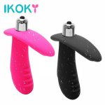 IKOKY Anal Plug Vibrator 10 Speed G Spot Massager Clitoris Stimulate Adult Sex Toys for Women Wearable Female Masturbation