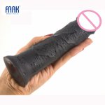 Faak, FAAK Cheap Dildo 3 Colors Realistic Dildo Fake Penis Butt Plug Anus Vagina Masturbation Sex Toy for Women Couples Flirtproducts