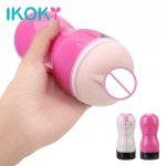Ikoky, IKOKY Real Pussy Realistic Soft Tight Vagina Masturbator Cup Artificial Vagina Male Masturbation Adult Products Sex Toys for Men