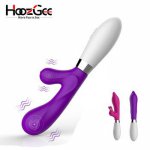 10 Speeds G Spot Rabbit Vibrator for Women Dual Vibration Dildo Female Vagina Clitoris Massager Sex Toy for Women Adult Product