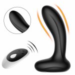 10 Speed Dildo Vibrator Male Vibrating Prostate Massager G Spot Stimulator Wireless Remote Anal Vibrator Sex Toy for Gay Men