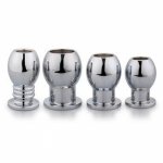 sex toys anal douche expander stainless steel anal enema clean man/woman butt plug erotic anal toys adult games masturbator.
