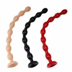 50cm Long Vagina Anal Beads Large Butt Plug Sex Toys For Woman Anal Expander Large Prostate Massager For Men With Suction Cup