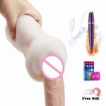 New Aircraft Cup Real Pocket Vagina Pussy Male's Masturbation Realistic Silicone Vagina Adult Sex Toys for Man