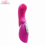 APHRODISIA  Brush head 7 Speed Clitoral Stimulator Silicone Adult Toys Rabbit Vibrator Woman Body Massager Sex Products Sex Toys