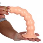 Go Out Big Plug Beads Huge dildo Sucker Soft Anal sex plug Prostate massage adult sex toys for men Erotic buttplug for women