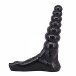 Newest Foot Design Huge Dildo Realistic With hand Double Fist Dildo Female Masturbator Huge Anal Plug Beads Sex Toys For Couples