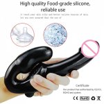 Vibrating Strapless Strap on Dildo Vibrator Sex Toys Remote Control Clitoris Stimulate G-Spot Massager for Lesbian and Women