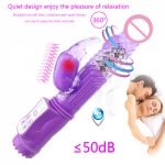 360 Rotating Dildo G Spot Vibrator Sex Toys for Adults Woman Clitoris Stimulator Rabbit Vibrator for Women Erotic Intimate Goods