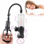 Ikoky, IKOKY Penis Trainer Sex Toy For Men Penis Enlargement Vibrating Penis Pump Extender Vacuum Pump