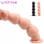 VATINE Huge Anal Plugs Silicone Large Butt Plugs Sexshop 9 Inches Anal Balls Dilator Anal with Sucker Anal Sex Toys for Women