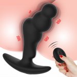 Anal Sex toys Wireless Remote Vibrator Anus Prostate Massager Anal Plug for Man Gay Lesbian G Spot Vibrator 10 Speed Butt Plug
