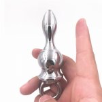 Removable Pull Ring Metal Anal Plug 4 Style Anal Toys G Spot Stimulation Sex Toys For Man/Women Anal Masturbator Buttplug.