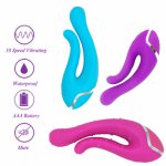 10 Speed Double Vibe Waterproof G spot Vibrator Vibrators Sex Toy for Women Adult Sex Toys for Female Sex Products Sex Machine