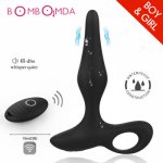 Wireless Remote Anal Vibrator Sex Toys For Men 10 Speeds Prostate Massager Adult Toys Dildo Anal Plug G spot Stimulator Vibrator