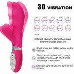 LOAEY Rabbit vibrators sex toys for woman couples 30 vibration modes G-Spot  Adult game Tongue Clitoral Best Gifts