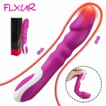 FLXUR G Spot Dildo Vibrator for Woman Silicone 10 Modes Vibrador  Clitoris Vagina Massager Female Masturbator Sex Toys for Woman