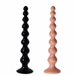 Unisex! Slippy Long Anal Beads Woman's G-Spot Stimulator Dildo Male Prostate Massage Anal Plug Adult Products Sex Shop