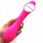12 Speeds USB Charging Big AV Stick Vibrator Sex Toys For Woman Female G spot Clitoris Stimulation Dildo Vibrators Sex Products