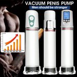 Extend Penis Pump Sex Toy Erection Dick Training Electric Male Automatic Penis Enlargement USB Rechargeable Masturbator Sex Toys