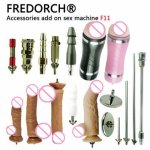 FREDORCH 19 Type Noiseless Premium Massage Tool F11 Attachments Vac-u-Lock Dildo Suction Cup Sex Toys for  Adul