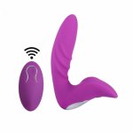 LOAEY Men masturbator 10 Speed Mute Wireless Remote Control Anal Vibrator,Silicone Prostate Massager, Adult Anal Toys For men