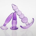 3pcs/set Hot Sale Soft Silicone Anal Toys Butt Plug Real Skin Feeling,Sex Toy for Woman/Man Sex Product