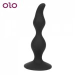 OLO Anal Plugs Anal Stimulation Butt Plugs Suction Cups Dildo Adult Products Prostate Massager Sex Toy For Women Men