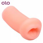 OLO 3D Blowjob Mouth Artificial Vagina Male Masturbator Soft Pussy Flesh Portable Sex Toys for Men Masturbation