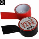 EJMW PVC Duct Tape Elastic Sticky Bondage Binding Tape Kinky Tied Fetish Restraint Belt BDSM Tape Adult Sex Toy ELDJ63