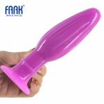 Faak, FAAK 147x37mm dildo anal Plug Ass massage Vagina Masturbation butt plug anal dildo anal sex toys For Woman Man  sex product