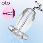 OLO Hollow Anal Plug Adult Games Vagina Speculum Anus Dilator Sex Toys for Women Men Sex Products Butt Expansion Enema