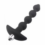 10 Modes Bendable Portable Big Male Prostate Massager 10 Modes Vibration Silicone G-spot Anal Plug Masturbation Sex Toys