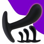 silicone anal plugs training set bullet dildo vibrator anal sex toys for woman men prostate massager butt plug gay sex toys for