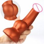 Large Dildo Anal Plug with Suction Cup Prostate Massager Sex Toys for Women Men Super Big Liquid Silicone Penis Butt Plugs Gay