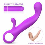 9 Speed Rabbit Vibrator With Removable  Dildos For Women Adults Sex Toys G Spot Vagina Anal Stimulation Clit Erotic Toys