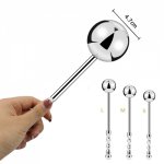 New 28.5cm Double Head Metal Anal Butt Plug Sex Toys For Adult Anal Balls Anus Masturbator Erotic Anal Sex-Toy For Men Women Gay