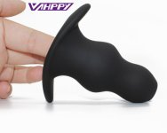Big Medium Small Silicone Hollow Butt Anal Plug Dildo Sex Toys Adult games Gay Masturbation device VP-AP01008
