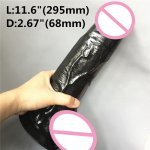 Diklove, 11.6 inch (295mm) super Big Realistic Dildo Super Thick Huge Dildos Sturdy Suction Cup Penis Dick for Women Horse Dildo