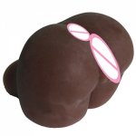Black Mini Pink Pussy Portable Solid Doll Male Masturbation Cakey Buttocks Anal Sex and Vaginal Sex Sex Toys for Men