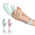 Sex Toys For Women Silicone Finger Sleeves Vibrators Nipple Massager Clitoris Orgasm Stimulation Toy Electric Shock Masturbation