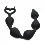 New Arrival Big Silicone Anal Beads Flexible Butt Plugs Anal Sex Toys Sex Products Unisex Anal Balls 36*3.5 Cm-30