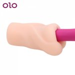 OLO Male Aircraft Cup Adult Products Male Masturbator TPR Artificial Vagina  Fake Pussy Vagina Sex Toys for Men